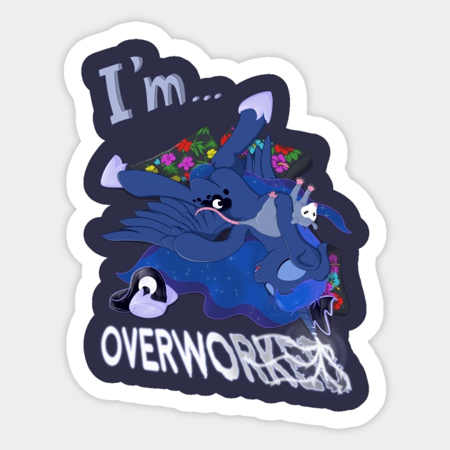 I'm... Luna Sticker by Stinkehund